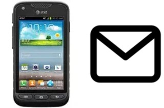 Richten Sie E-Mails auf dem Samsung Galaxy Rugby Pro I547 ein