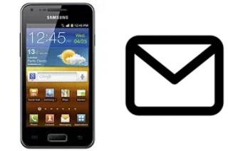 Richten Sie E-Mails auf dem Samsung I9070 Galaxy S Advance ein