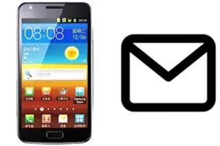 Richten Sie E-Mails auf dem Samsung I929 Galaxy S II Duos ein