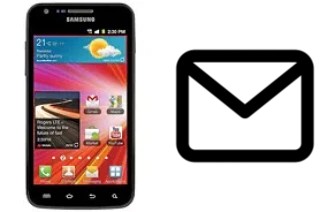 Richten Sie E-Mails auf dem Samsung Galaxy S II LTE i727R ein