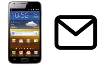 Richten Sie E-Mails auf dem Samsung Galaxy S II LTE I9210 ein