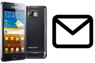 Richten Sie E-Mails auf dem Samsung I9100 Galaxy S II ein