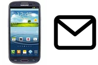 Richten Sie E-Mails auf dem Samsung Galaxy S III I747 ein