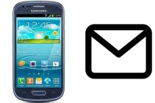 Richten Sie E-Mails auf dem Samsung I8190 Galaxy S III mini ein