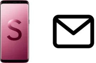 Richten Sie E-Mails auf dem Samsung Galaxy S Lite Luxury Edition ein