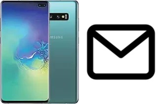 Richten Sie E-Mails auf dem Samsung Galaxy S10+ ein