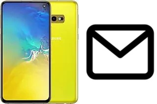 Richten Sie E-Mails auf dem Samsung Galaxy S10e ein