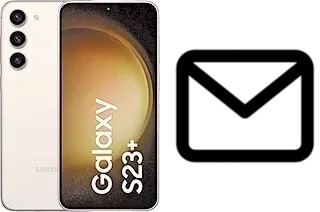 Richten Sie E-Mails auf dem Samsung Galaxy S23+ ein