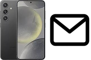 Richten Sie E-Mails auf dem Samsung Galaxy S24 ein