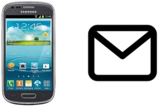 Richten Sie E-Mails auf dem Samsung Galaxy S3 Mini VE ein