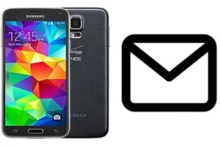 Richten Sie E-Mails auf dem Samsung Galaxy S5 (USA) ein