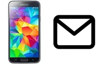 Richten Sie E-Mails auf dem Samsung Galaxy S5 TD-LTE ein