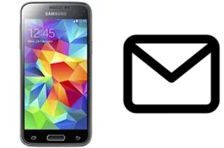 Richten Sie E-Mails auf dem Samsung Galaxy S5 mini Duos ein