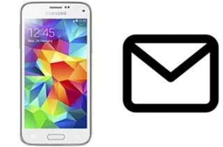 Richten Sie E-Mails auf dem Samsung Galaxy S5 mini ein