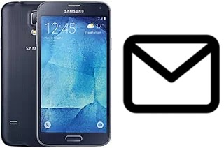 Richten Sie E-Mails auf dem Samsung Galaxy S5 Neo ein