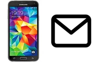 Richten Sie E-Mails auf dem Samsung Galaxy S5 Duos ein