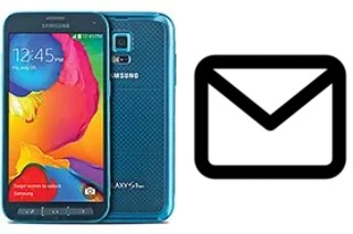 Richten Sie E-Mails auf dem Samsung Galaxy S5 Sport ein