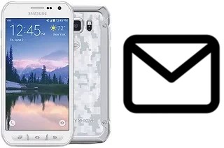 Richten Sie E-Mails auf dem Samsung Galaxy S6 active ein