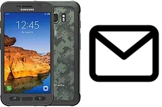 Richten Sie E-Mails auf dem Samsung Galaxy S7 active ein