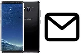 Richten Sie E-Mails auf dem Samsung Galaxy S8 ein