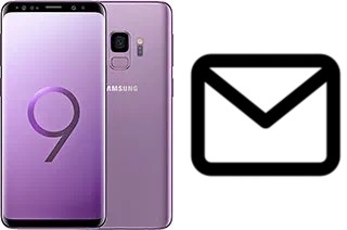 Richten Sie E-Mails auf dem Samsung Galaxy S9 ein