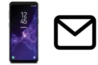 Richten Sie E-Mails auf dem Samsung Galaxy S9 SD845 ein