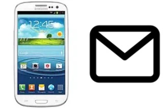 Richten Sie E-Mails auf dem Samsung Galaxy S III CDMA ein