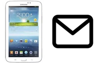 Richten Sie E-Mails auf dem Samsung Galaxy Tab 3 7.0 WiFi ein