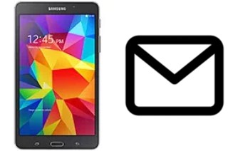 Richten Sie E-Mails auf dem Samsung Galaxy Tab 4 7.0 3G ein