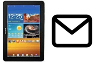 Richten Sie E-Mails auf dem Samsung Galaxy Tab 8.9 P7310 ein