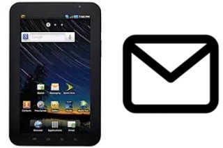 Richten Sie E-Mails auf dem Samsung Galaxy Tab CDMA P100 ein