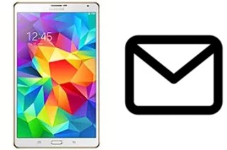 Richten Sie E-Mails auf dem Samsung Galaxy Tab S 8.4 LTE ein