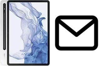 Richten Sie E-Mails auf dem Samsung Galaxy Tab S8 ein