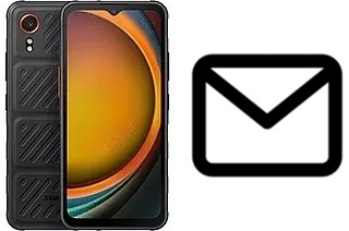 Richten Sie E-Mails auf dem Samsung Galaxy Xcover7 ein