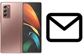 Richten Sie E-Mails auf dem Samsung Galaxy Z Fold2 5G ein