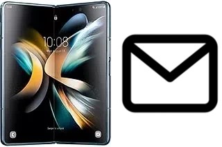 Richten Sie E-Mails auf dem Samsung Galaxy Z Fold4 ein