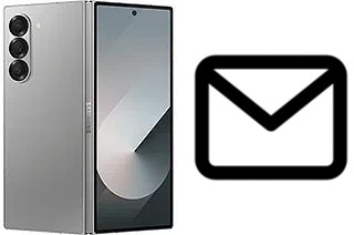 Richten Sie E-Mails auf dem Samsung Galaxy Z Fold6 ein