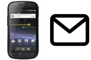 Richten Sie E-Mails auf dem Samsung Google Nexus S ein