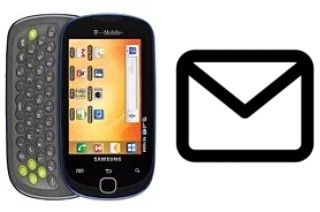 Richten Sie E-Mails auf dem Samsung Gravity SMART ein