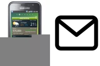 Richten Sie E-Mails auf dem Samsung I9001 Galaxy S Plus ein