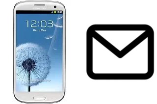 Richten Sie E-Mails auf dem Samsung Galaxy S3 Neo ein