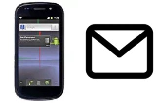 Richten Sie E-Mails auf dem Samsung Google Nexus S I9020A ein