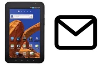 Richten Sie E-Mails auf dem Samsung P1010 Galaxy Tab Wi-Fi ein