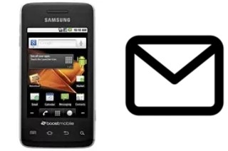 Richten Sie E-Mails auf dem Samsung Galaxy Prevail ein