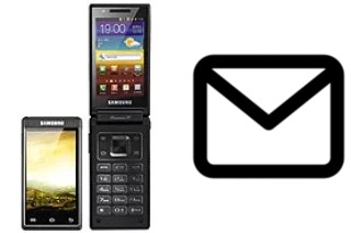 Richten Sie E-Mails auf dem Samsung W999 ein