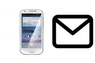 Richten Sie E-Mails auf dem Sensonic Quickfone N1 ein