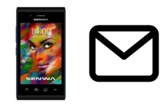 Richten Sie E-Mails auf dem Senwa S607 ein