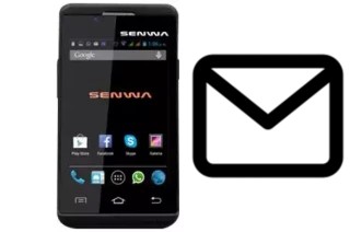 Richten Sie E-Mails auf dem Senwa S615 ein