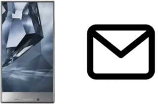 Richten Sie E-Mails auf dem Sharp Aquos Crystal X ein