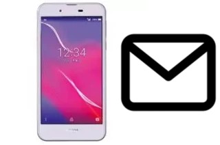 Richten Sie E-Mails auf dem Sharp Aquos L2 ein